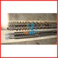 Extruder parallel twin screw and barrel for PP/PS/PVC/ABS